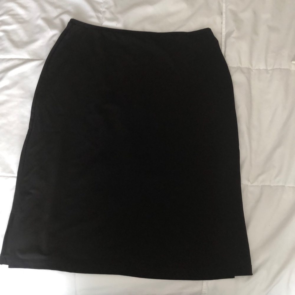 Banana Republic stretchy black skirt